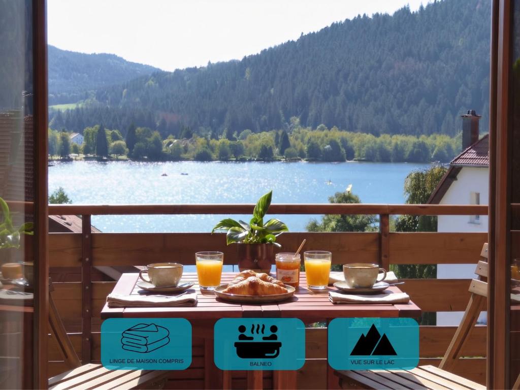 La Suite du Lac, balnéo avec vue sur le lac