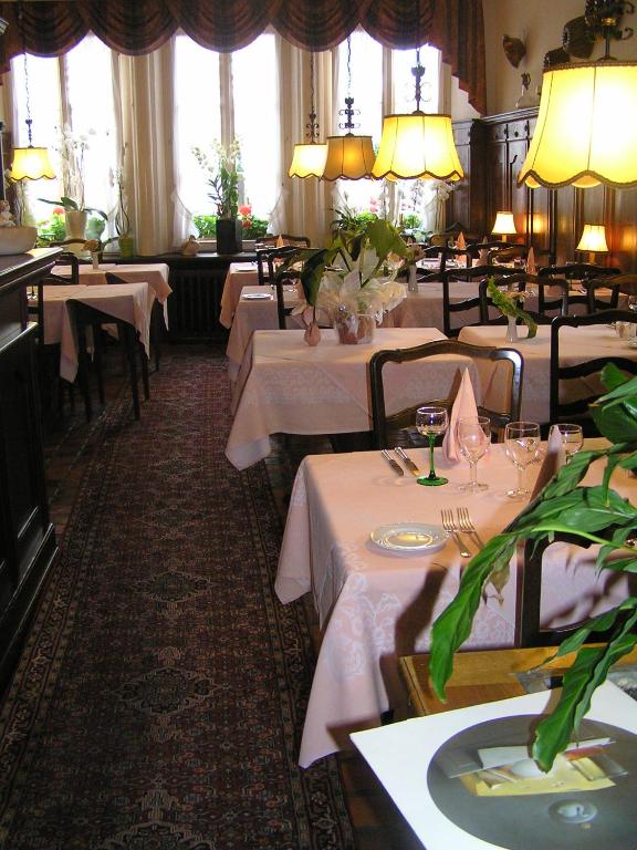 Restaurace v ubytování Hostellerie au Cygne