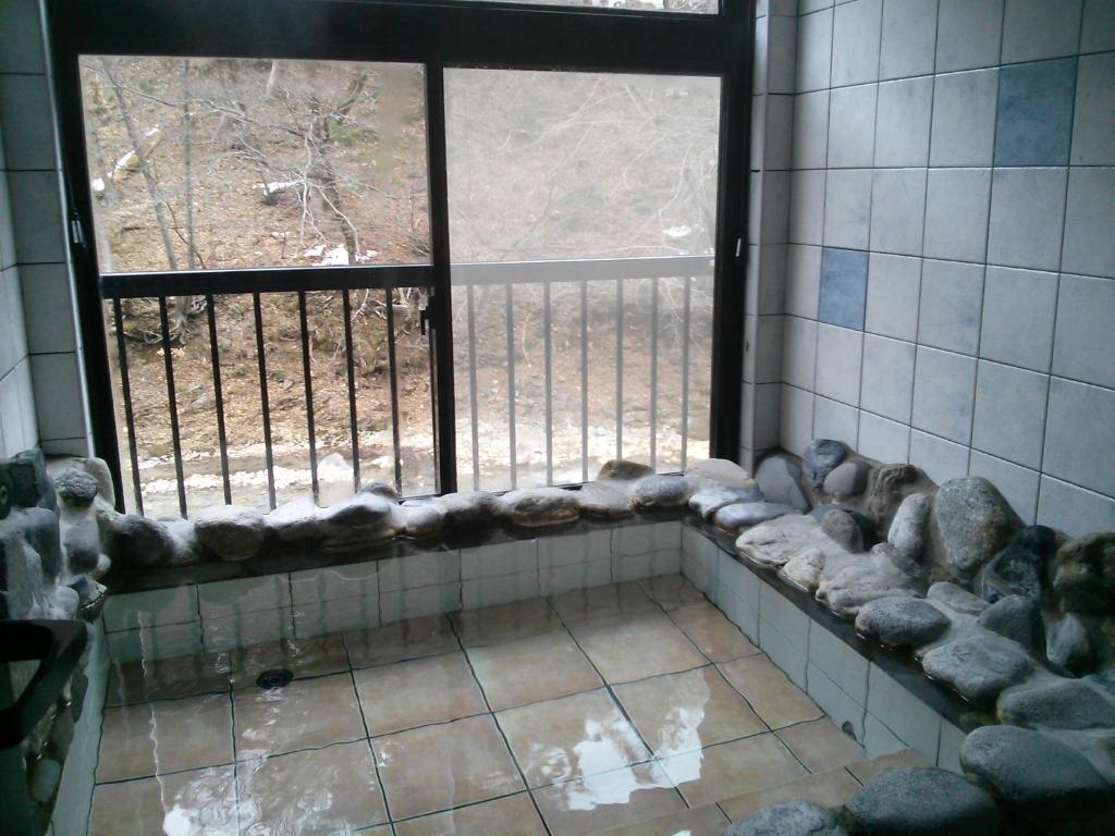 Posezení v ubytování Shima Onsen Ichigekan