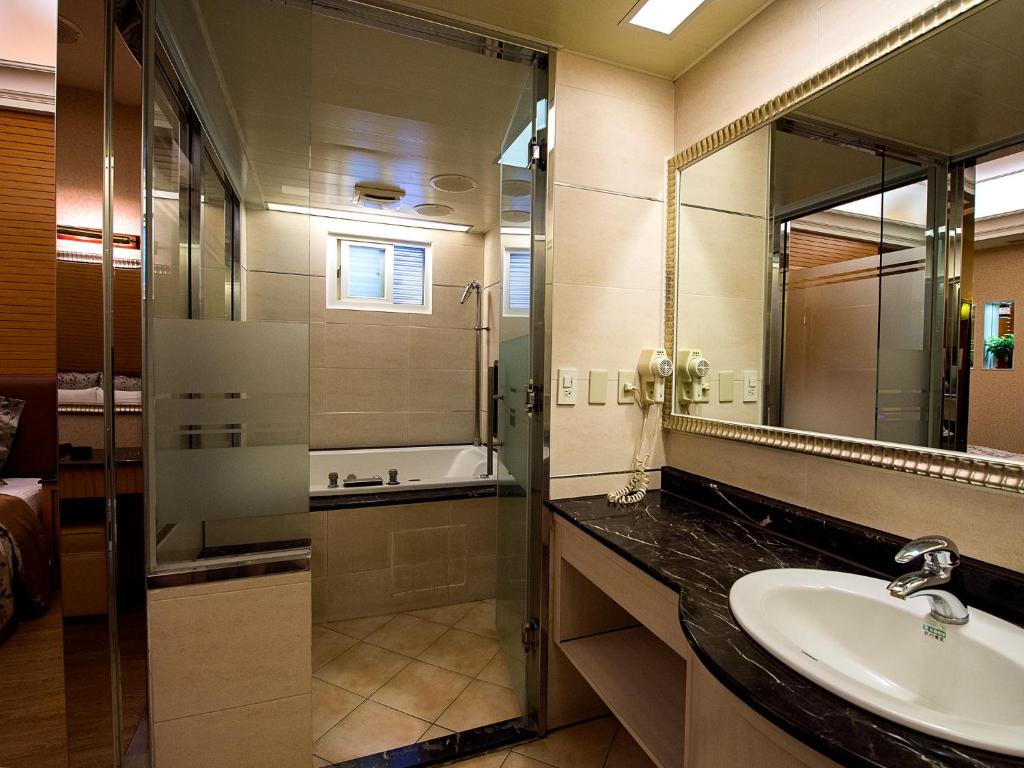 Koupelna v ubytování Lai Yin Motel