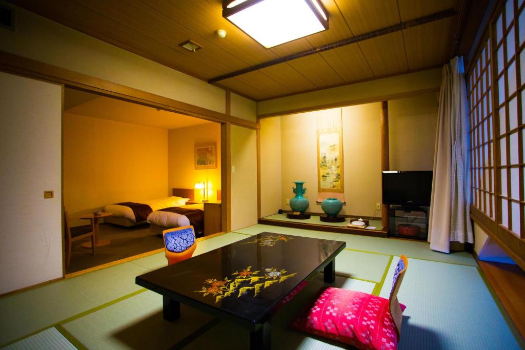 Posezení v ubytování Hotel Sekitei