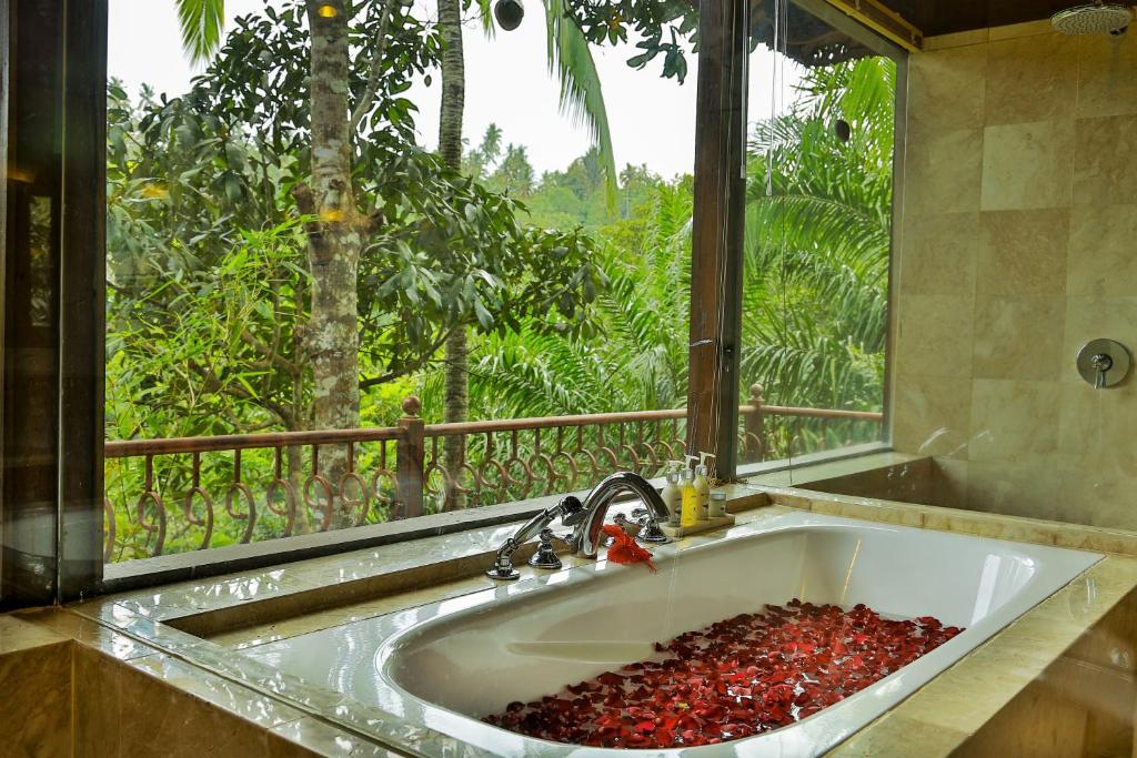 Zahrada ubytování Ayung Resort Ubud