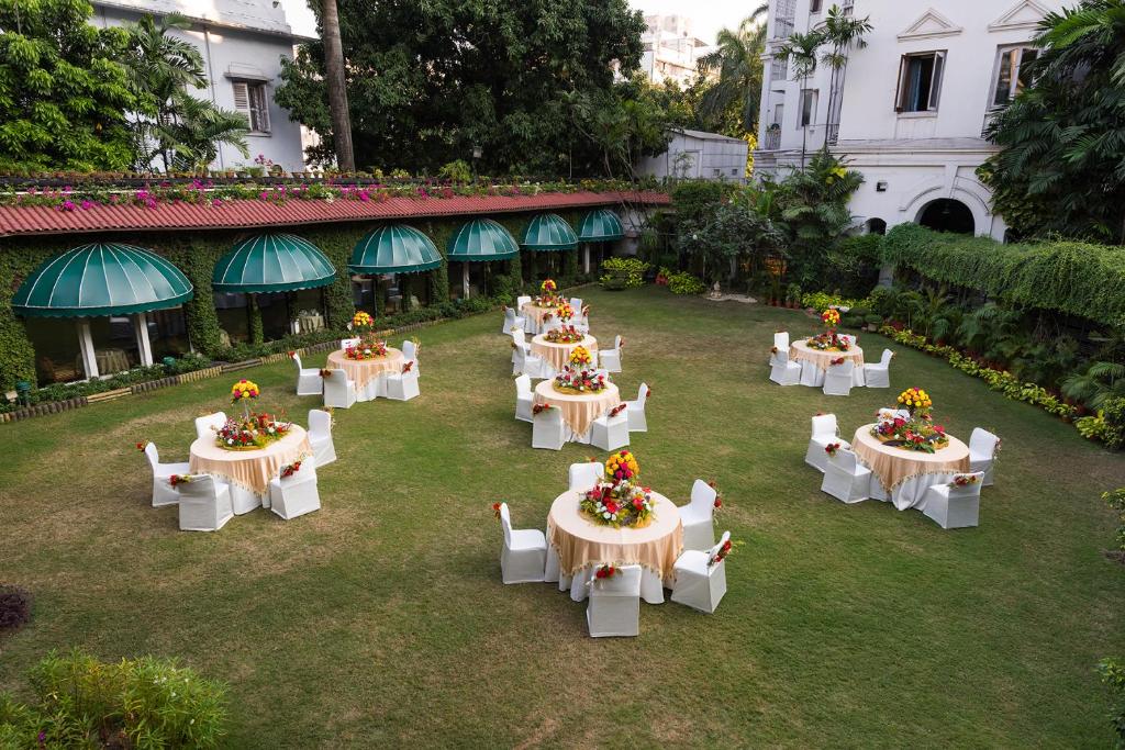Zahrada ubytování Kenilworth Hotel, Kolkata