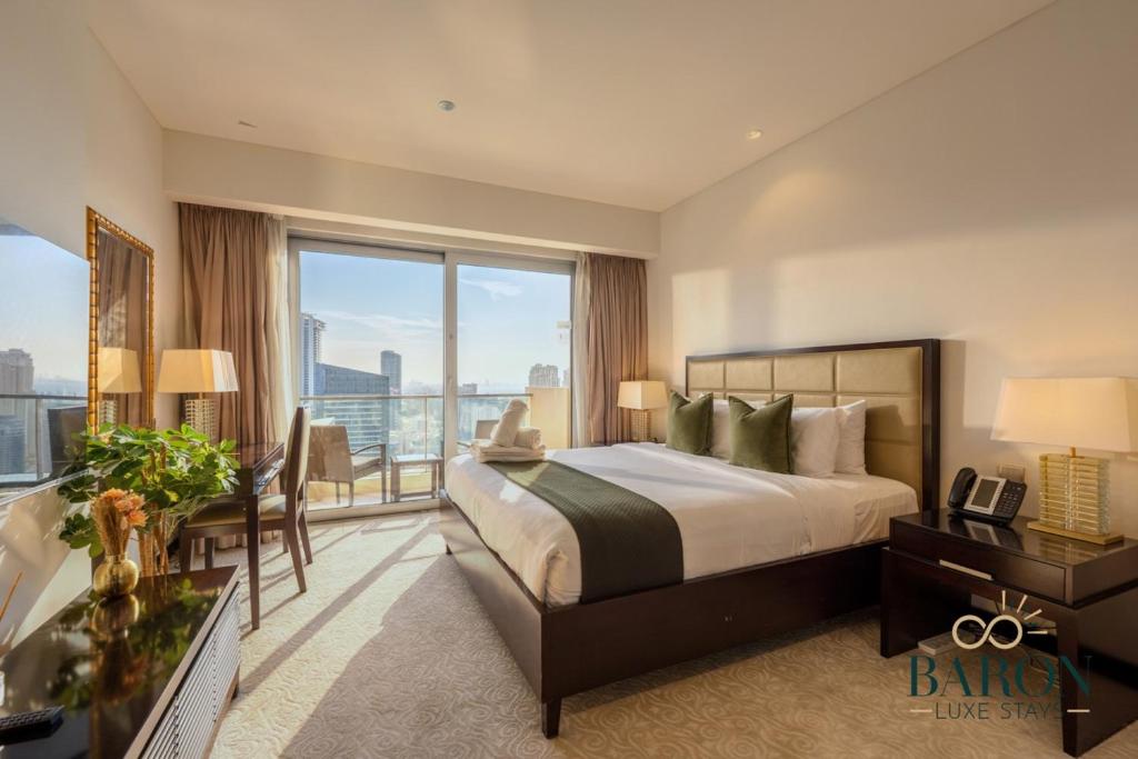 فضای داخلی The Stylish - Deluxe Getaway at JW Marriott Residence در دبی - تصویر ۳