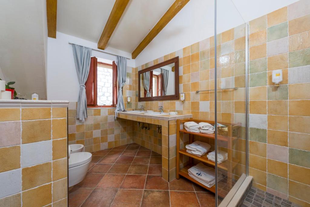 Koupelna v ubytování Villa Nora Hvar