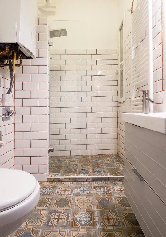 Kúpeľňa v ubytovaní Stylish downtown apartment