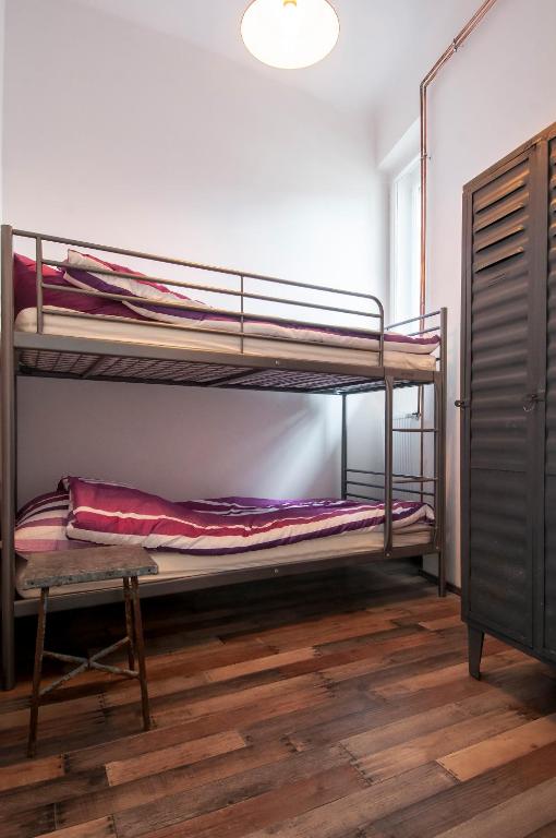 Posteľ alebo postele v izbe v ubytovaní Stylish downtown apartment