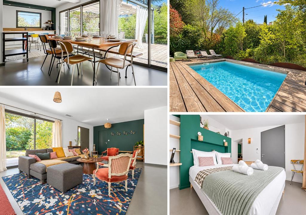 La Coursive belle maison tout confort, piscine