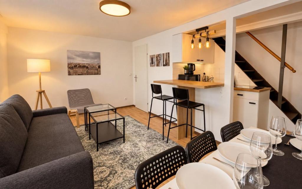 Charming 2BR duplex 2 min to U2 Taborstraße