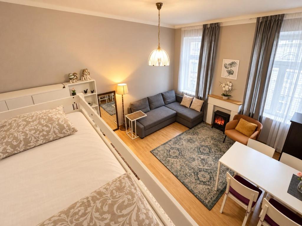 Graces studio for 6 near Hauptbahnhof