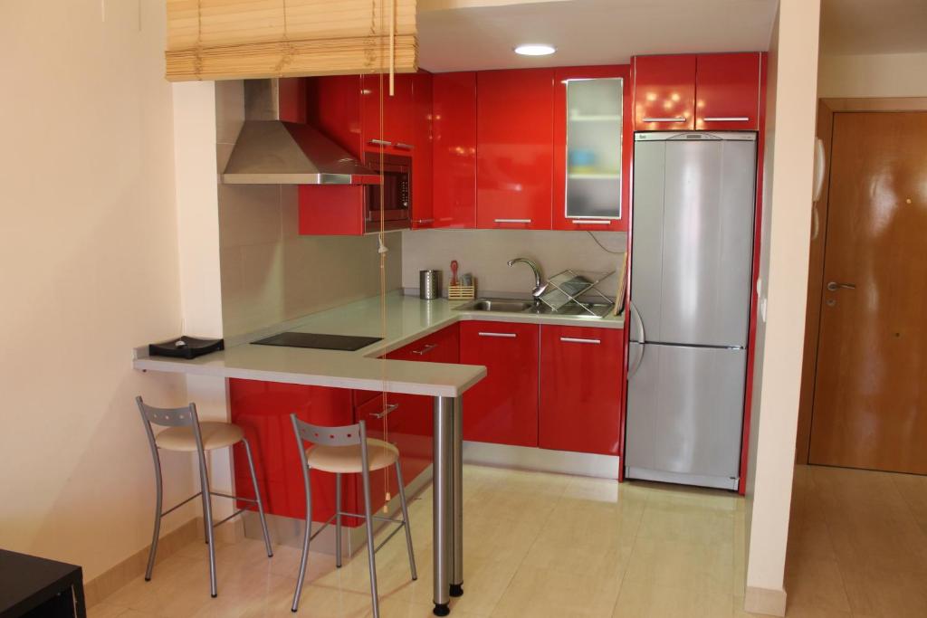 Kuchyňa alebo kuchynka v ubytovaní Moratin Apartment