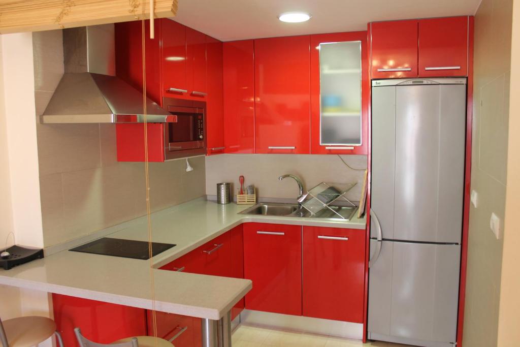 Kuchyňa alebo kuchynka v ubytovaní Moratin Apartment