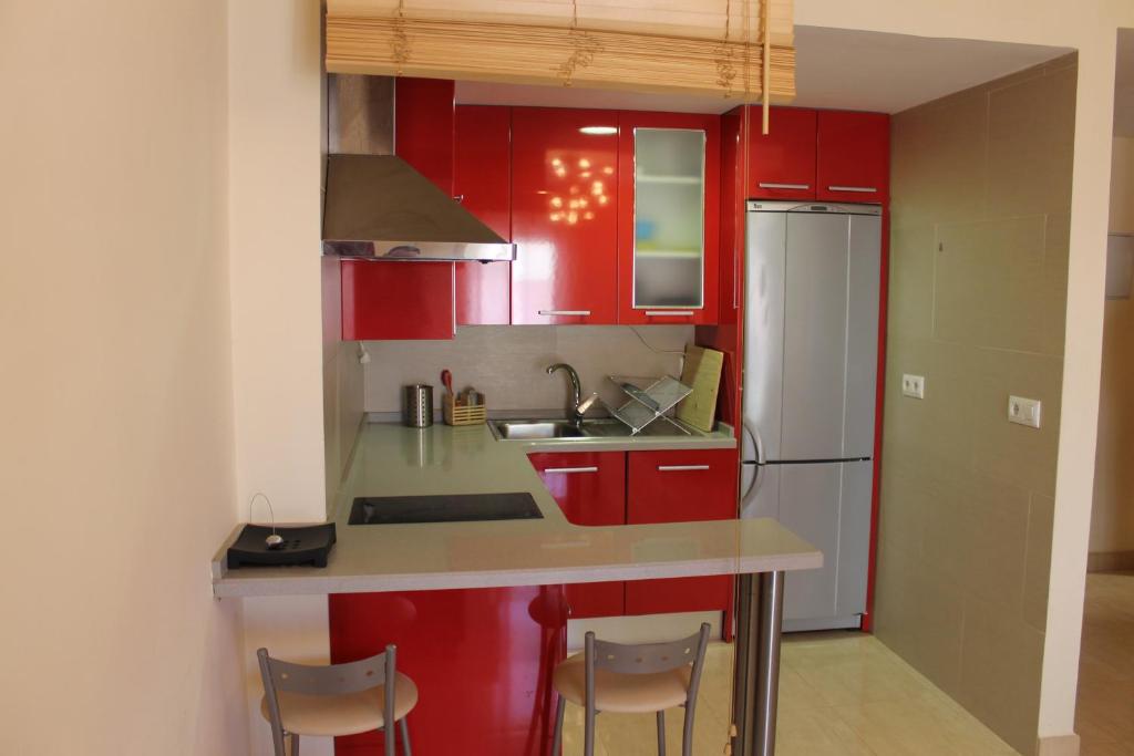 Kuchyňa alebo kuchynka v ubytovaní Moratin Apartment