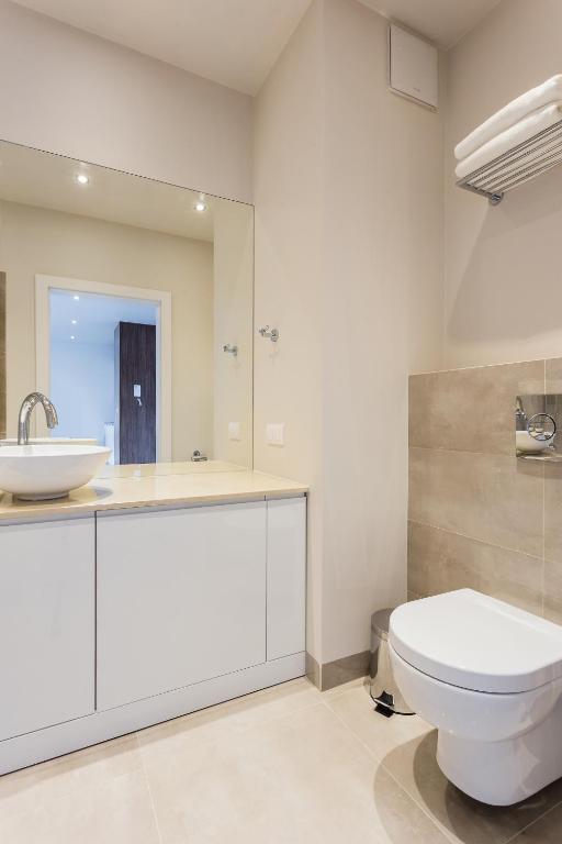 Kúpeľňa v ubytovaní Platinum Residence Mokotów
