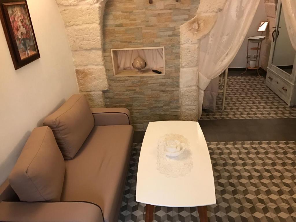 A seating area at Casa Doria