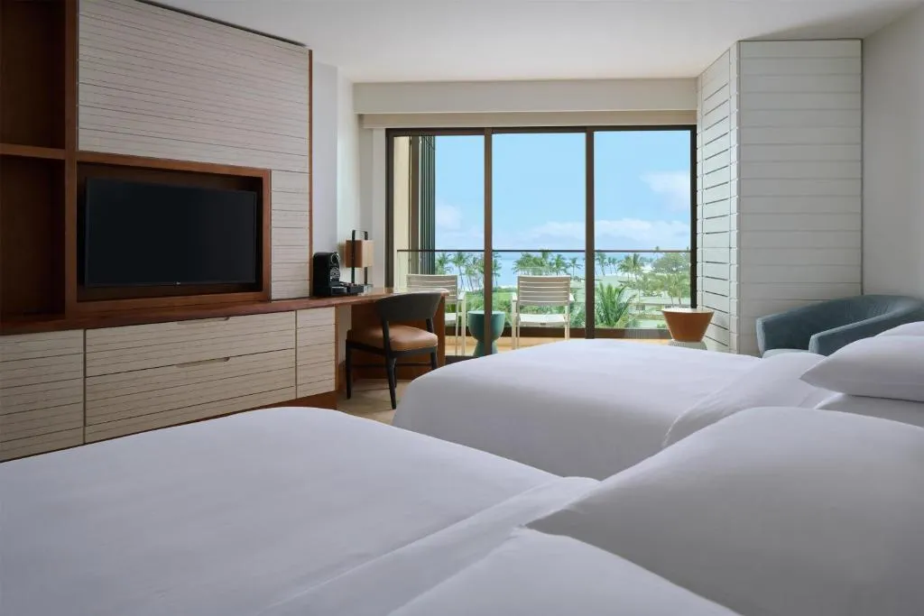 Queen Room with Two Queen Beds and Ocean View