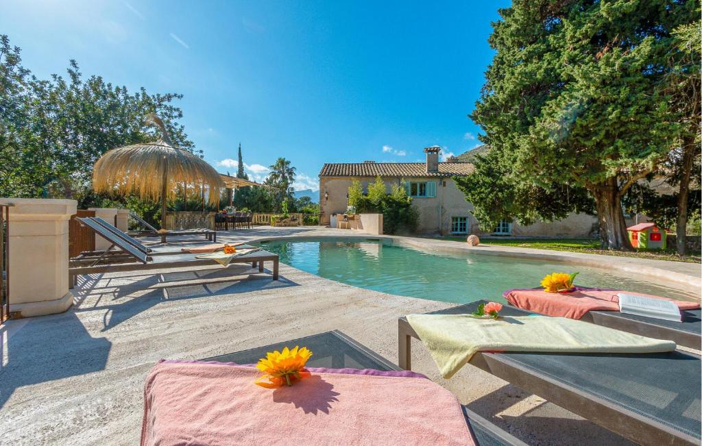 Cozy Home In Pollença With Private Swimming Pool, Can Be Inside Or Outside