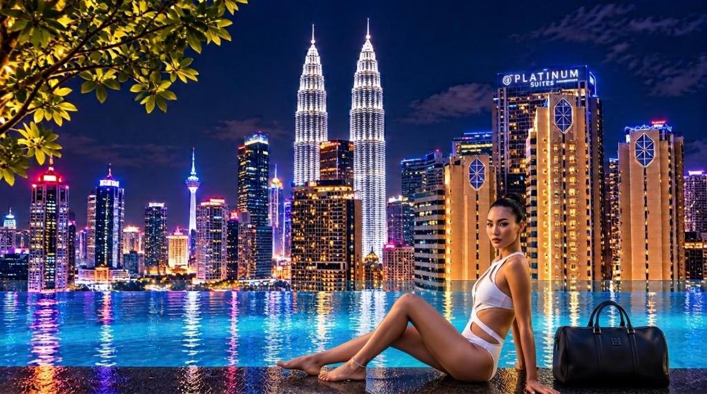 Majestic Residence klcc By ZUZUCOM در کوالالامپور