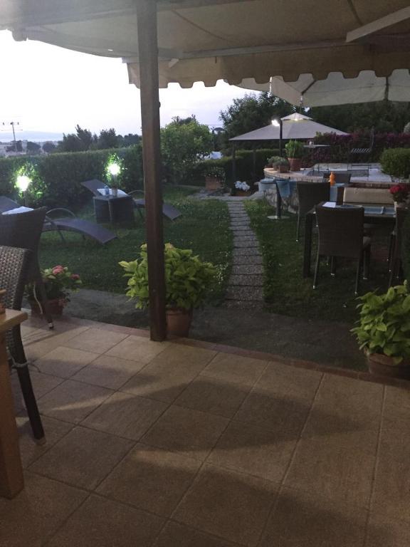 Zahrada ubytování B&B Il Tramonto