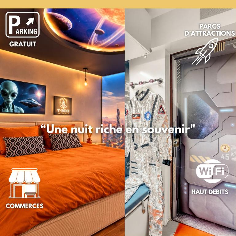 L'astronaute - Cité de l'Espace - Clim - Parking