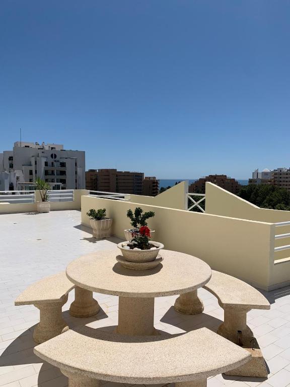 Vilamoura marina retreat top floor apartment