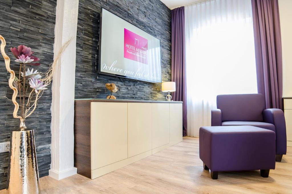 Posezení v ubytování Hotel Merkur - Superior
