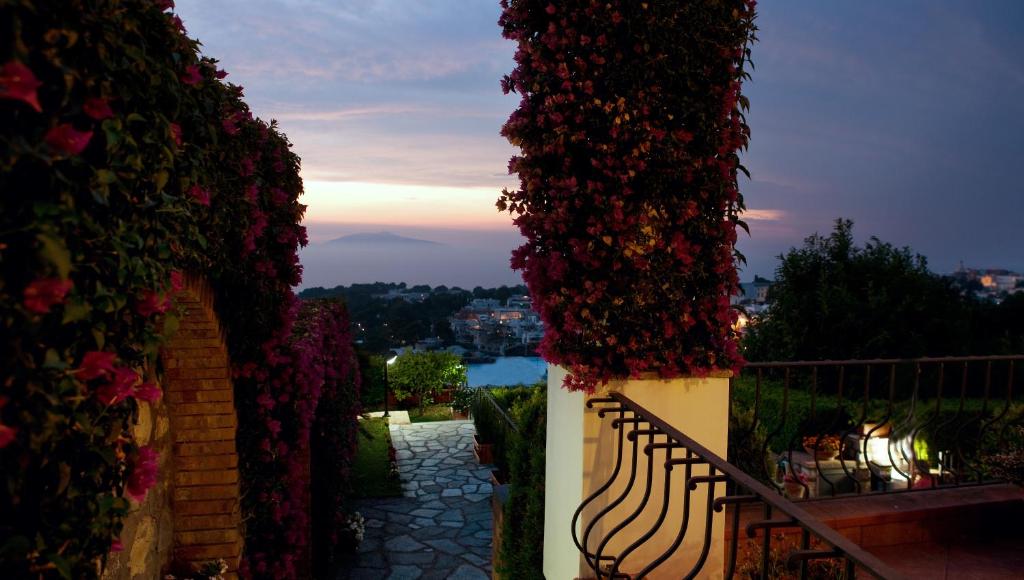 Balkón nebo terasa v ubytování B&B Il Tramonto