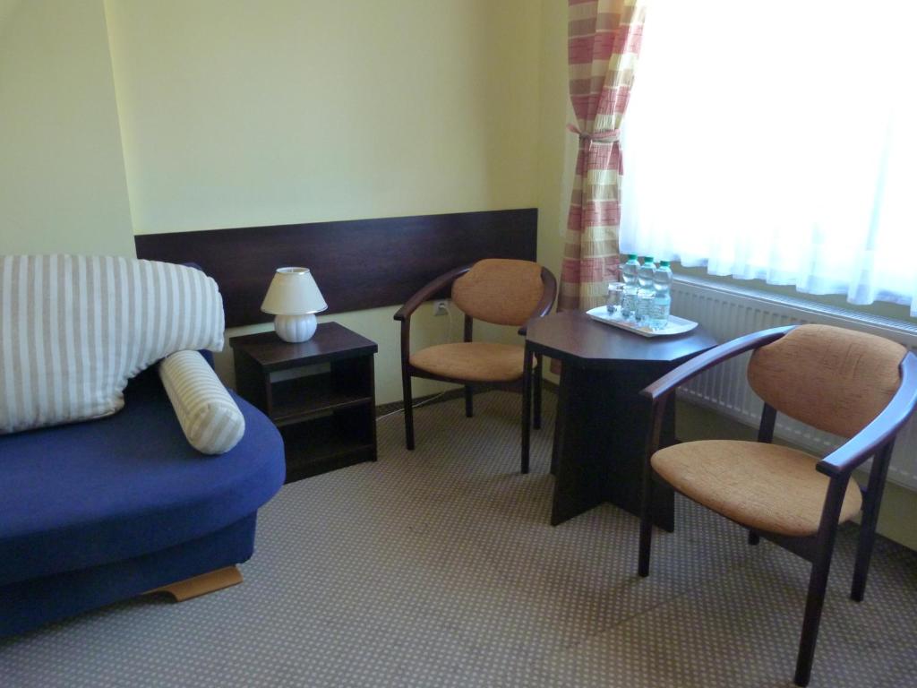 Posezení v ubytování Hotel Kopernik