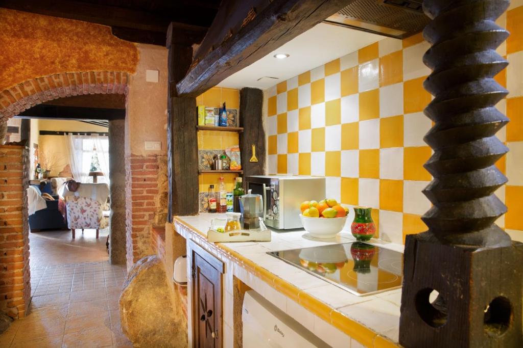 Kuchyňa alebo kuchynka v ubytovaní Casa Rural la Casa del Bosque