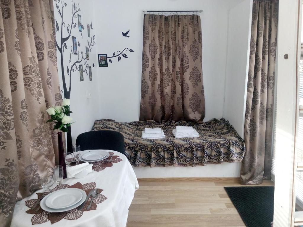 Postel nebo postele na pokoji v ubytování Koidula Holiday Home