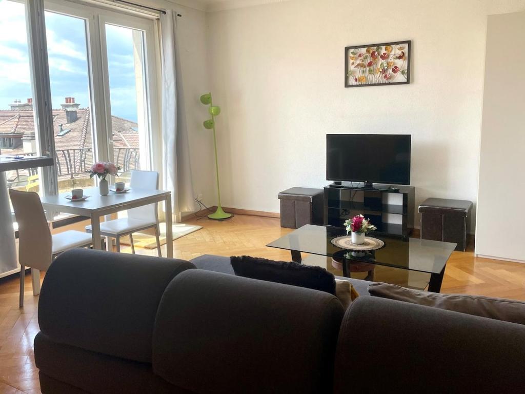 Specious studio in Down with lake view
