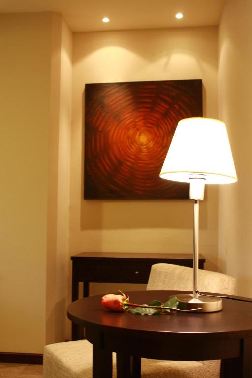 Posezení v ubytování Zamorano Real Hotel