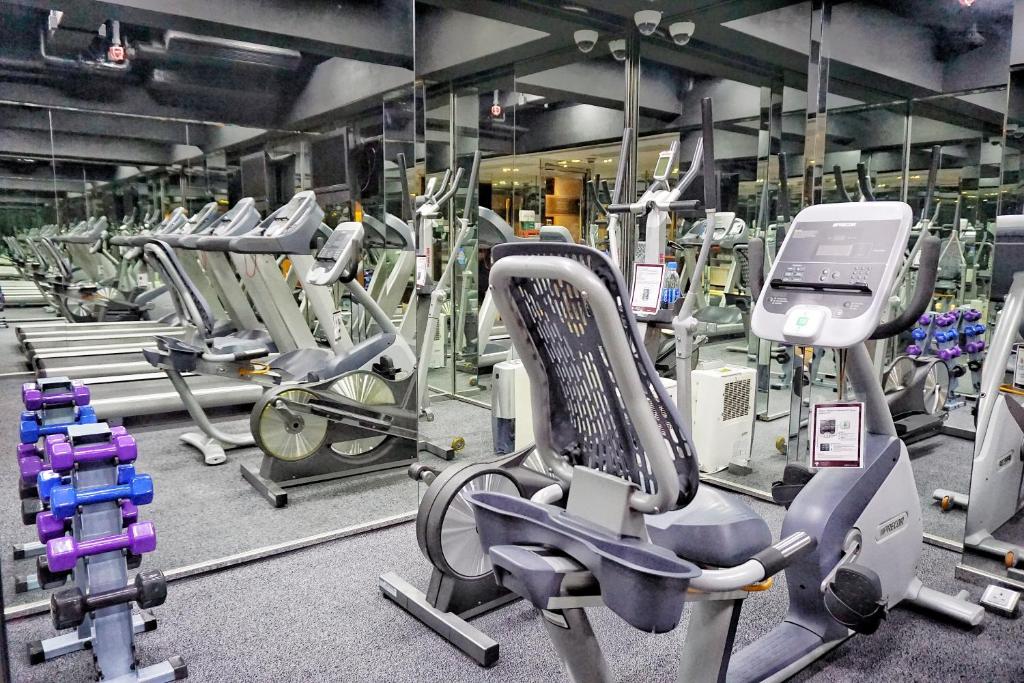 Fitness centrum a/nebo fitness zařízení v ubytování Kew Green Hotel Wanchai Hong Kong