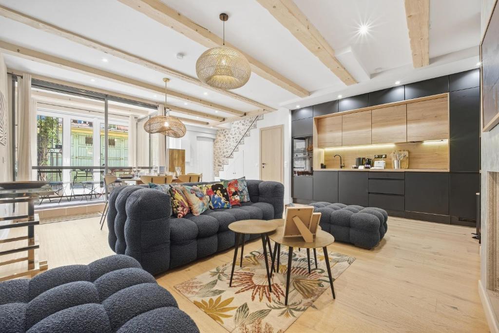 Le Dotec Méditerranéen - Triplex dans le Vieil Antibes