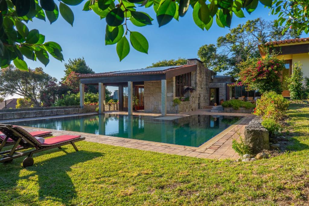Farmhouse - Beach Pool and Jacuzzi with Sea View