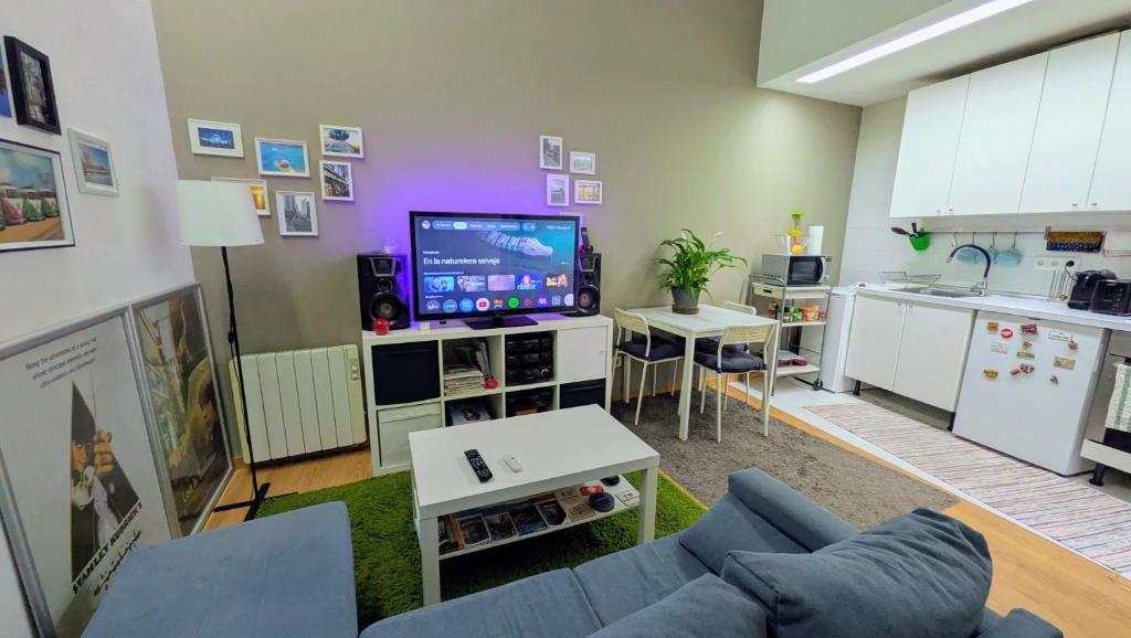 Apartamento con patio privado en Puerta de Toledo