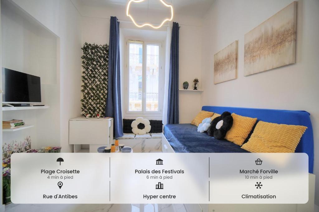 Agréable Studio rue ANIBES-HYPER CENTRE A0B211