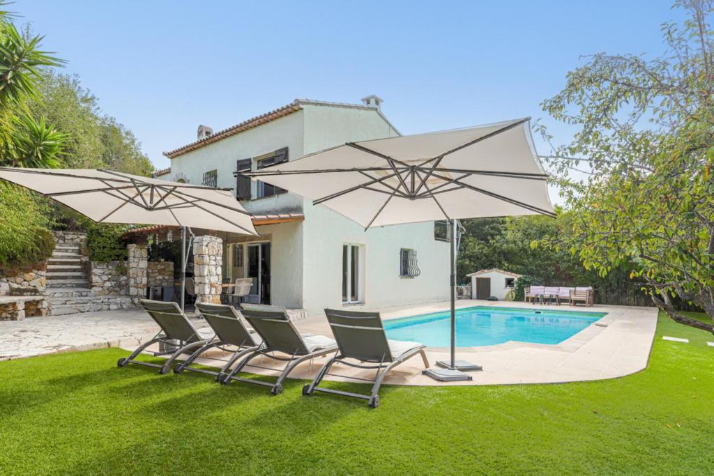Villa Inti - piscine, jardin privé & barbecue