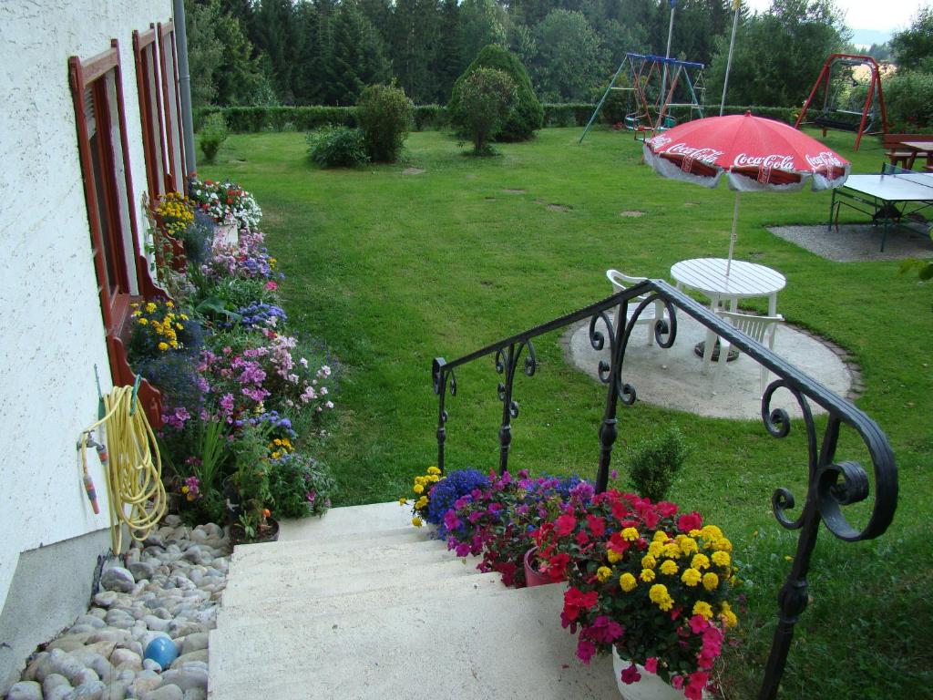 Zahrada ubytování Gästehaus Apschner