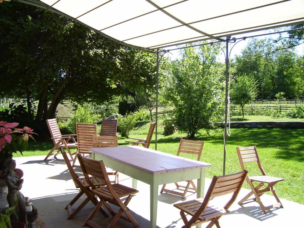 Vonkajšia záhrada v ubytovaní B&B Melizio