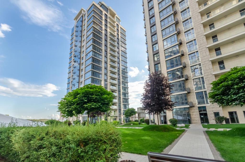 3-93 Novopecherski Lypky, Verkhogliad 12, Kyiv centre, panoramic city view, 15 kW backup power, Petrovdim Apartment фото 6