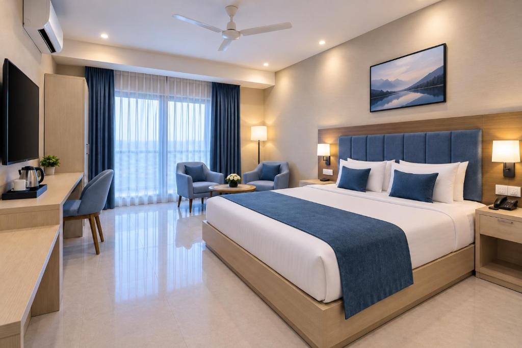 فضای داخلی Hotel Aero Saty Empire Delhi Airport در دهلی نو - تصویر ۳