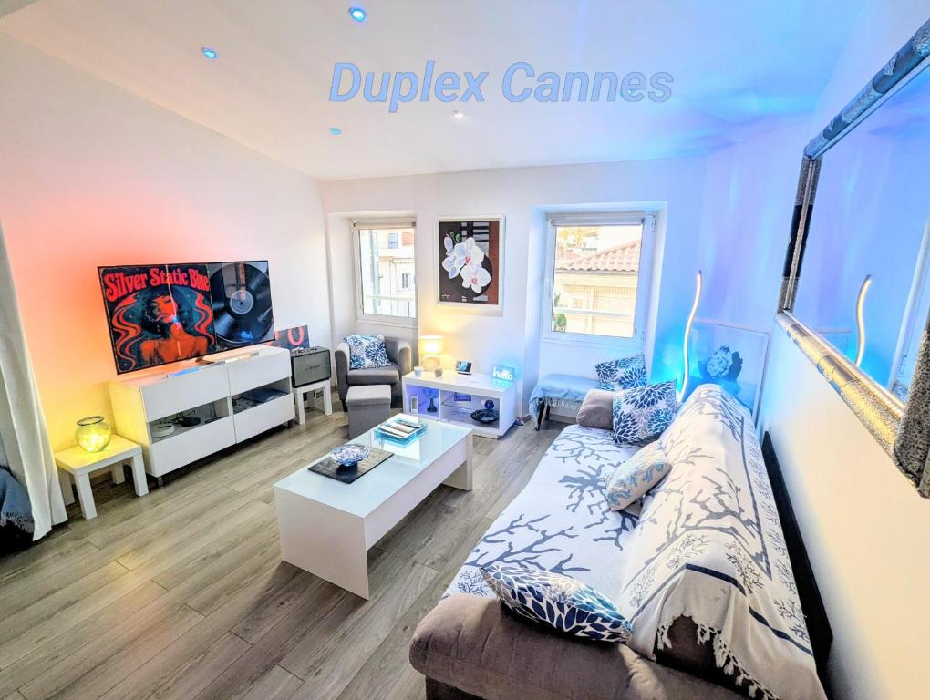 Cannes Croisette Suquet Duplex 4 P