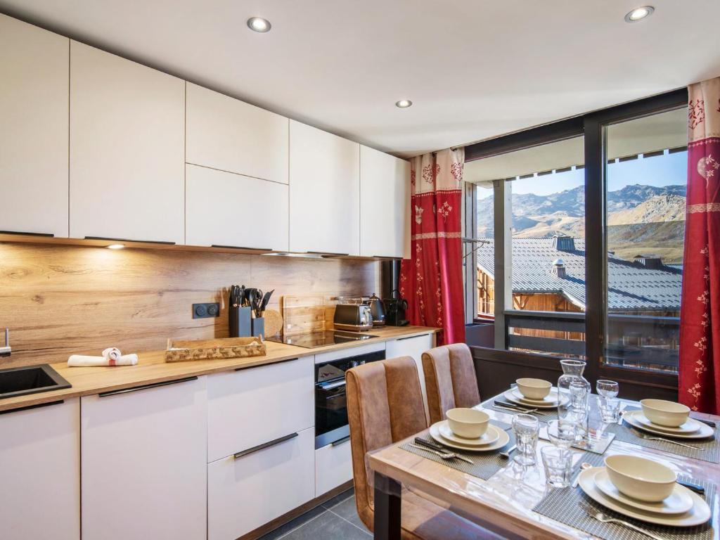 Appartement ski aux pieds à Val Thorens avec WIFI