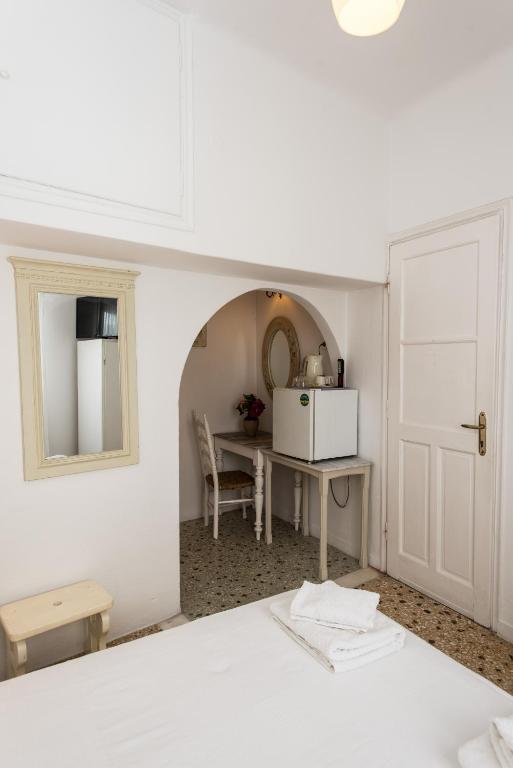 Voodi või voodid majutusasutuse Hotel Delphines toas