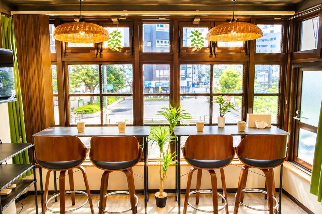 Bamboo Glow Nook-Panoramic Town Square View! Easy Access to Haneda & Central Tokyo