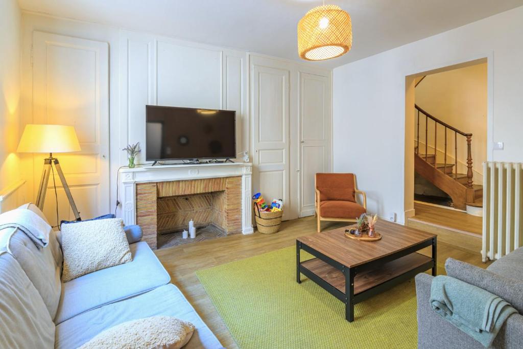 Maison cosy centre-ville 5 chambres
