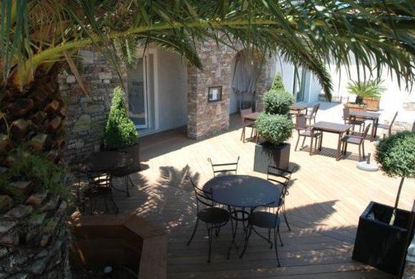 Zahrada ubytování Hôtel la Palma
