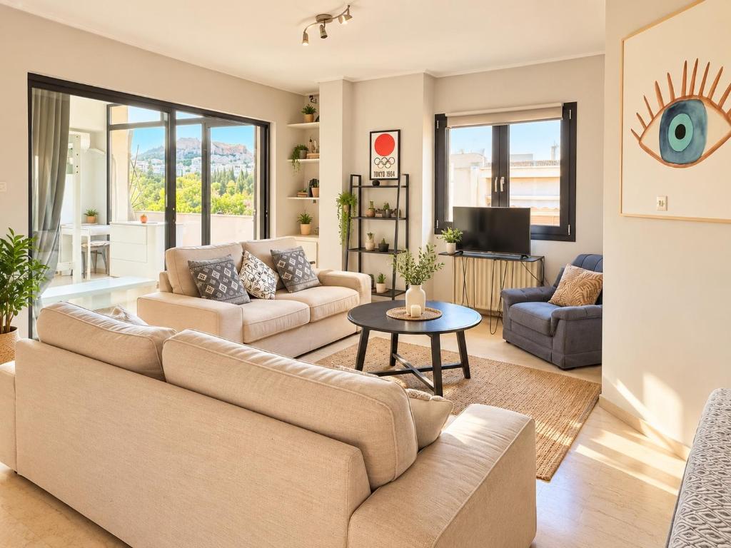 Acropolis Ray of Light - Spacious Flat - Stunning views