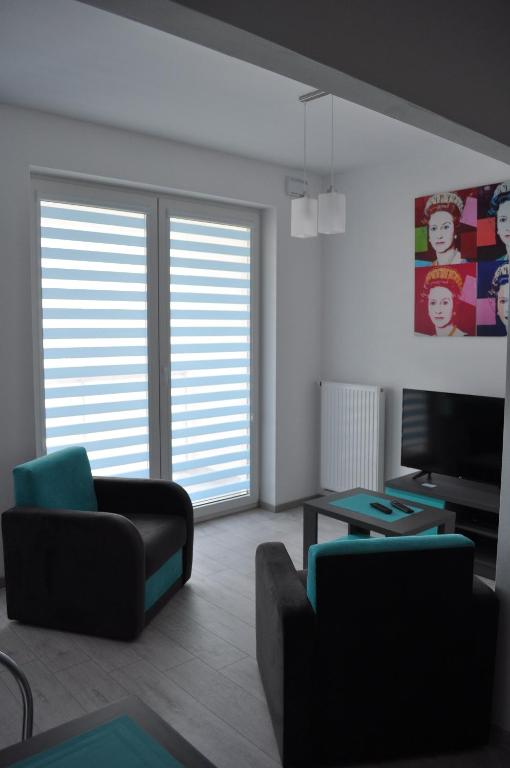 Posedenie v ubytovaní Pop Art Apartments